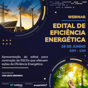 Read more about the article Webinar “Edital de Eficiência Energética”