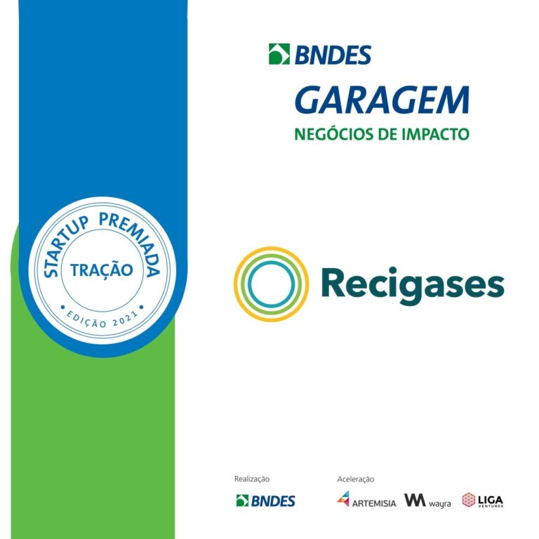 Leia mais sobre o artigo Empresa Associada ao CTN-RJ Recigases ganha Demoday do programa BNDES Garagem