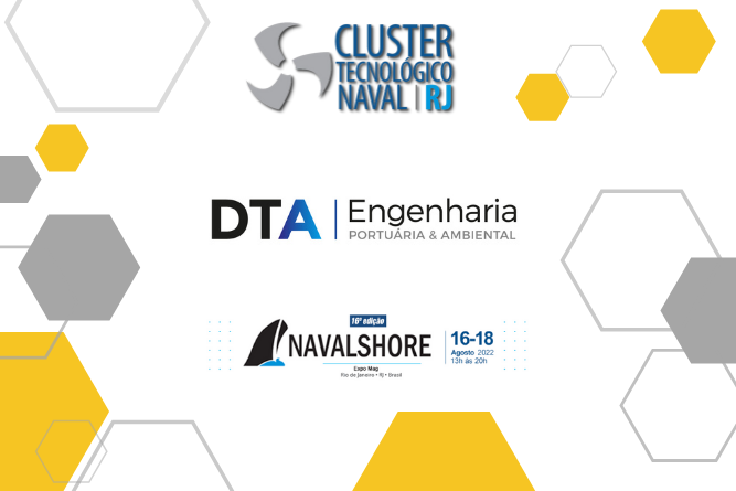 Read more about the article DTA ENGENHARIA confirma presença no estande do Cluster Naval, na Navalshore 2022