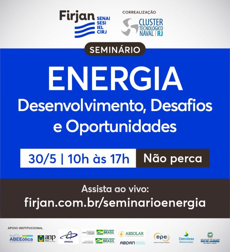 Leia mais sobre o artigo Seminário “Energia: Desenvolvimento, Desafios e Oportunidades”