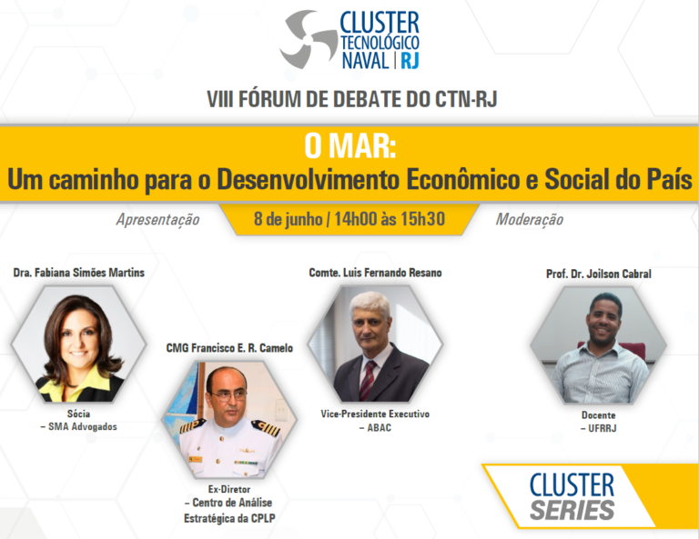 Leia mais sobre o artigo VIII Fórum de Debate “O Mar: Um caminho para o Desenvolvimento Econômico e Social do País”