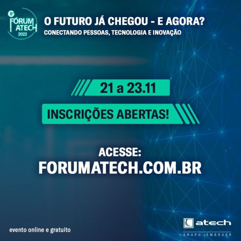 Leia mais sobre o artigo ATECH, empresa associada ao Cluster, promove  8º Fórum Atech
