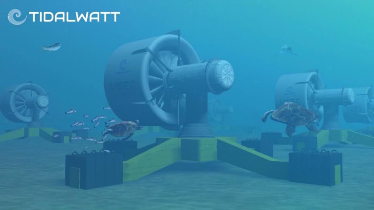 Leia mais sobre o artigo TidalWatt, startup associada ao Cluster, revoluciona turbinas subaquáticas