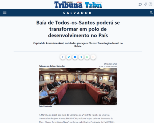 Baía de Todos-os-Santos poderá se transformar em polo de desenvolvimento no País