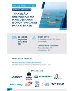 Read more about the article Seminário Internacional de Transição Energética no Mar.